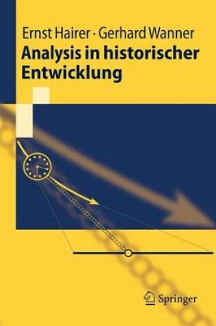 Cover of Analysis in historischer Entwicklung