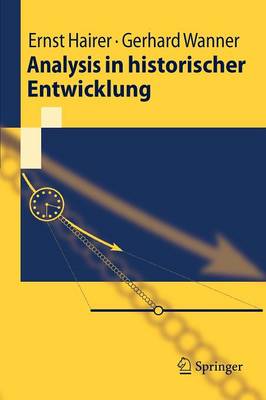 Book cover for Analysis in historischer Entwicklung