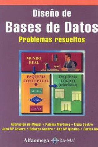 Cover of Diseno de Bases de Datos - Problemas Resueltos