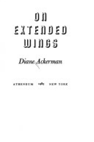 Cover of On Extended Wings