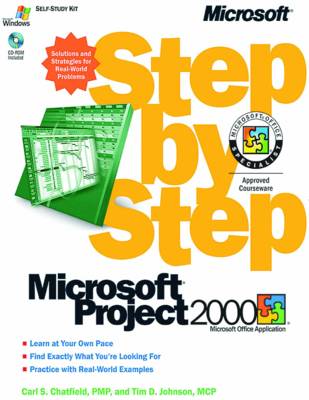 Book cover for Microsoft Project 2000 Step by Step