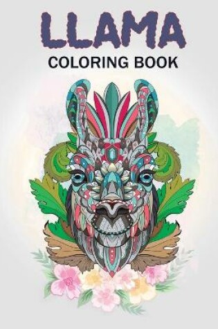 Cover of Llama Coloring Book