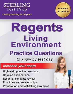 Book cover for Regents Living Environment Practice Questions