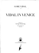 Book cover for Vidal in Venice