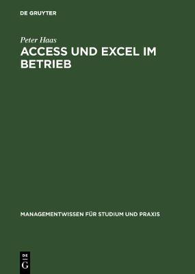 Book cover for Access und Excel im Betrieb