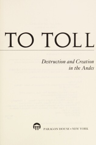 Cover of No Bells to Toll