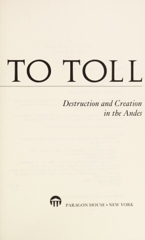 Book cover for No Bells to Toll