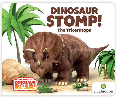Book cover for Dinosaur Stomp!: The Triceratops