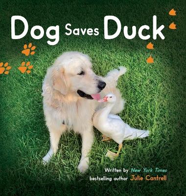 Book cover for Dog Saves Duck