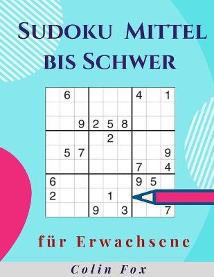 Book cover for Sudoku Mittel bis Schwer