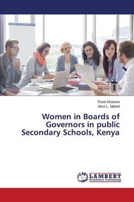 Book cover for Women in Boards of Governors in public Secondary Schools, Kenya