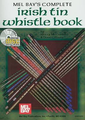 Book cover for Mel Bay's Complete Irish Tin Whistle