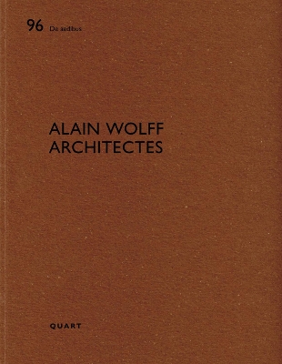 Cover of Alain Wolff architectes