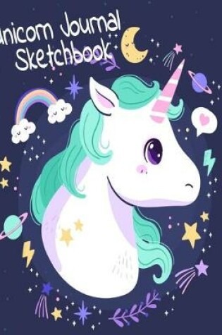 Cover of Unicorn Journal Sketchbook