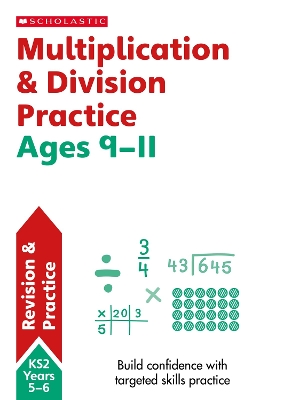 Book cover for Multiplication and Division Ages 10-11