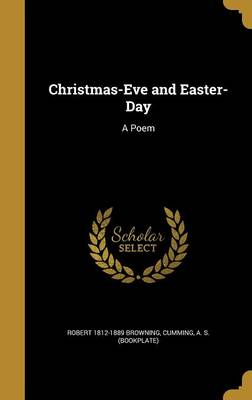 Book cover for Christmas-Eve and Easter-Day