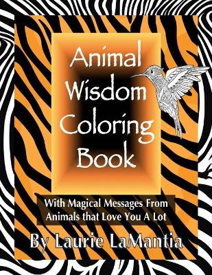 Book cover for Animal Wisdom Coloring Book