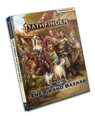 Book cover for Pathfinder Lost Omens: The Grand Bazaar (P2)