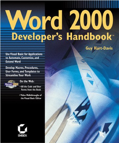 Book cover for Word 2000 Developer's Handbook