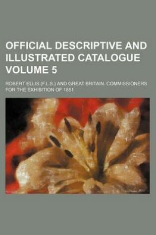 Cover of Official Descriptive and Illustrated Catalogue Volume 5