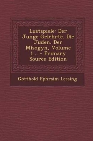 Cover of Lustspiele