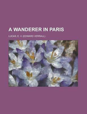 Book cover for A Wanderer in Paris