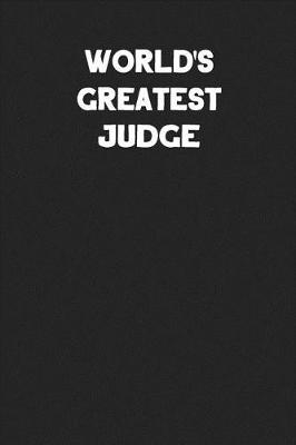 Book cover for World's Greatest Judge