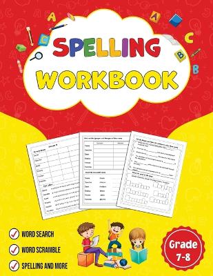 Book cover for Spelling workbook Grade 7-8