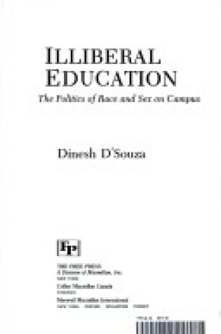 Cover of Illiberal Education