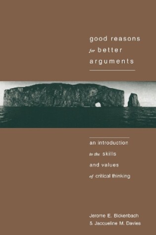 Cover of Good Reasons for Better Arguments