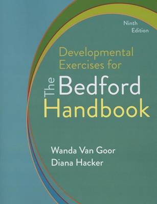 Book cover for Developmental Exercises for the Bedford Handbook