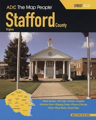 Cover of ADC Stafford County Virginia Street Atlas