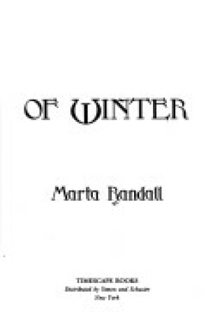 Cover of The Sword of Winter