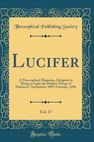 Cover of Lucifer, Vol. 17