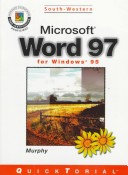 Book cover for Microsoft Word 97 for Windows 95