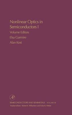 Cover of Nonlinear Optics in Semiconductors I