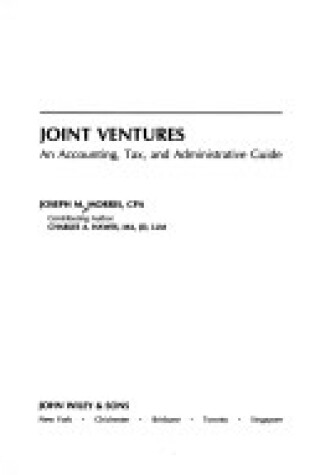 Cover of Joint Ventures