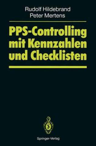 Cover of PPS-Controlling mit Kennzahlen und Checklisten