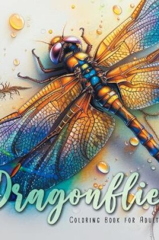 Cover of Dragonflies Coloring Book for Adults