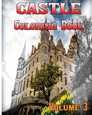 Book cover for Castle Coloring Books Vol.3 for Relaxation Meditation Blessing