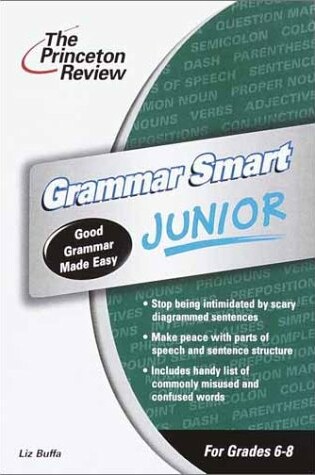 Cover of Princeton Review: Grammar Smart Jun