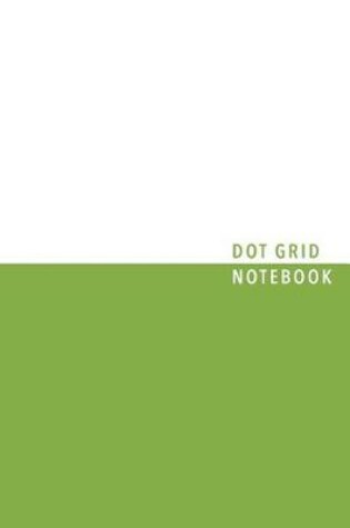 Cover of Green Dot Grid Notebook