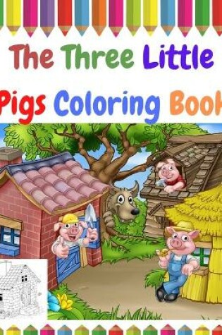 Cover of The Three Little Pigs Coloring Book