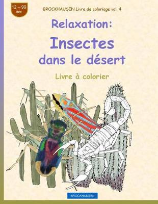 Book cover for BROCKHAUSEN Livre de coloriage vol. 4 - Relaxation