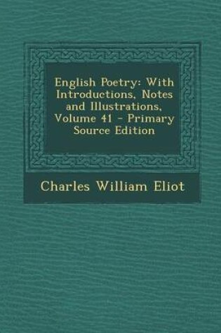 Cover of English Poetry