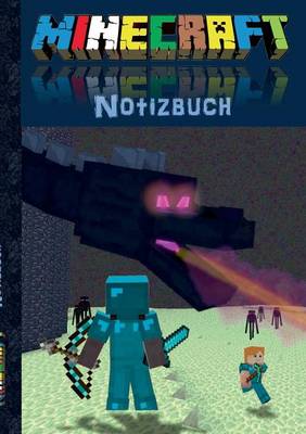 Book cover for Minecraft Notizbuch Enderdragon (Kariert)