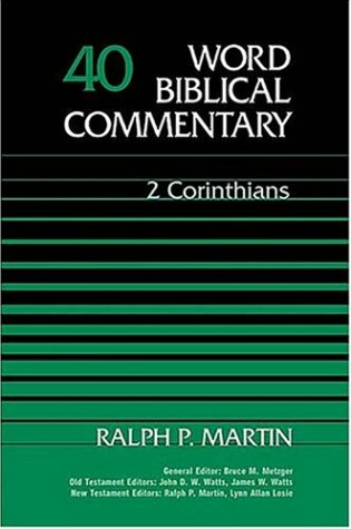 Cover of Word Biblical Commentary