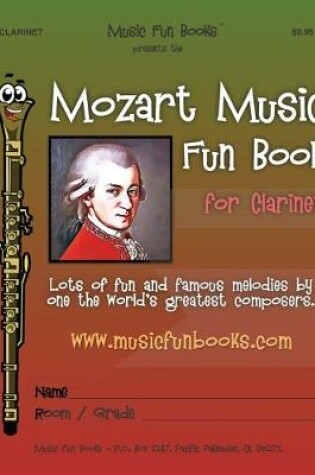 Cover of Mozart Music Fun Book for Clarinet