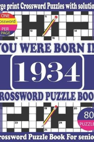 Cover of You Were Born in 1934