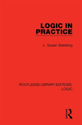 Book cover for Logic in Practice